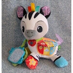 VTech Baby Take Me With You Zebra Music Crinkle Hanging Sensory Learning Toy